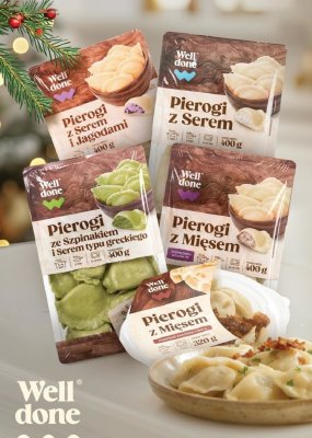 Pierogi Well done z Serem i Jagodami promocja w Stokrotka