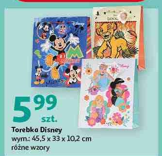 Torebka na prezenty disney 45.5 x 33 x 10.2 cm promocja