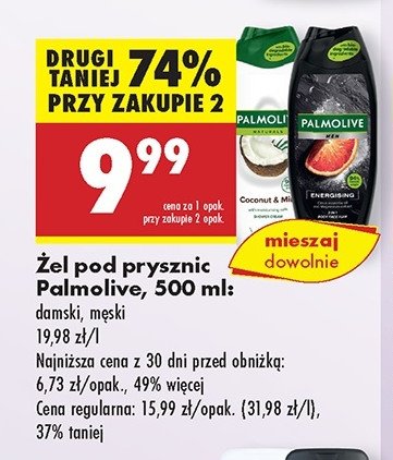 P艂yn do k膮pieli kokosowy Palmolive naturals promocja