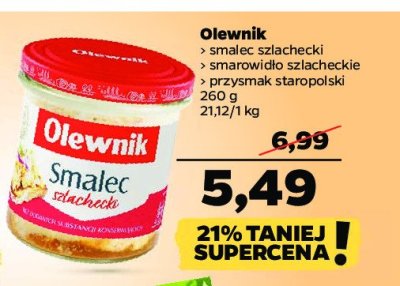 Smalec szlachecki Olewnik promocja