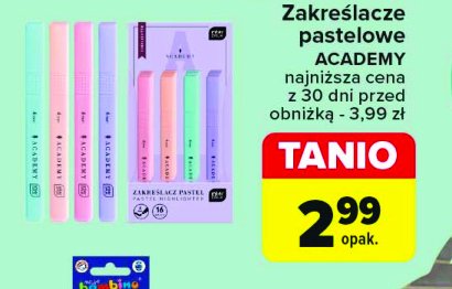 Zakreślacze pastel Interdruk promocja