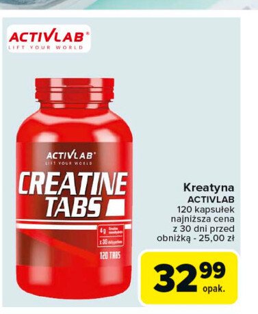 Creatine tabs Activlab promocja