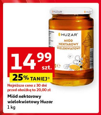 Miód wielokwiatowy Huzar promocja