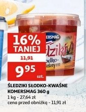 Śledziki w sosie słodko-kwaśnym Komersmag promocja