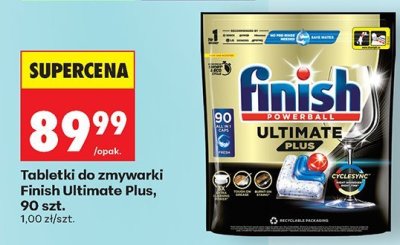 Tabletki do zmywarki Ultimate Plus, 90 szt. promocja w Biedronka