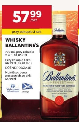 Whisky promocja w Stokrotka
