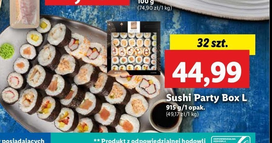 Sushi party box l promocja