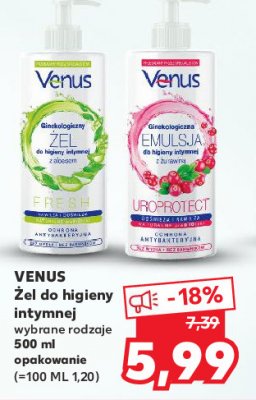 Żel do higieny intymnej aloes Venus promocja