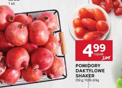 Pomidory daktylowe Shaker promocja w Stokrotka
