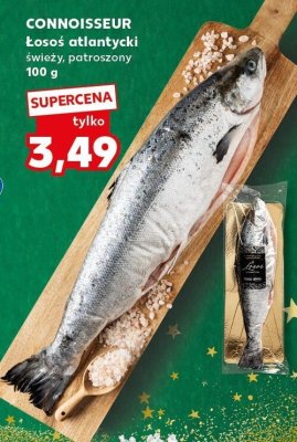 Łosoś atlantycki świeży, patroszony promocja w Kaufland