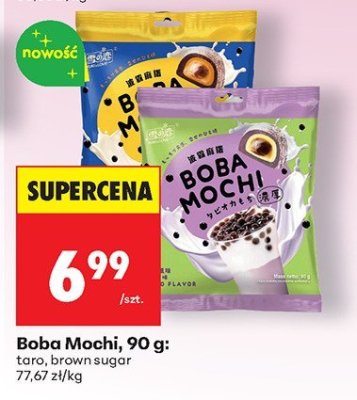 Ciastka taro Boba Mochi promocja w Biedronka