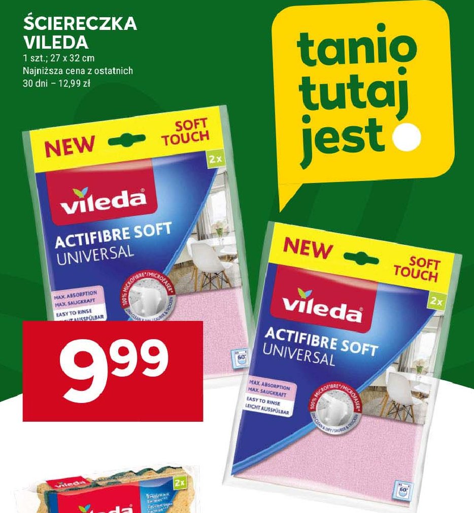 Ściereczka actifibre Vileda promocja