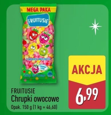 Chrupki owocowe  promocja w Aldi