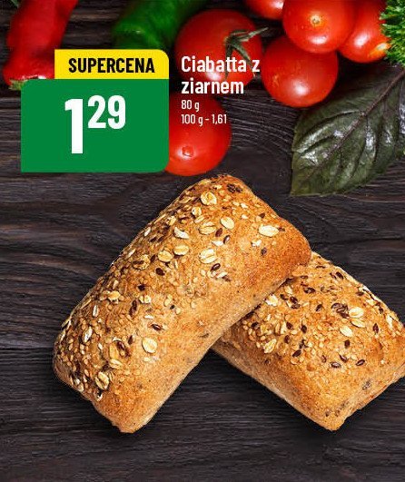 Ciabatta wieloziarnista promocja