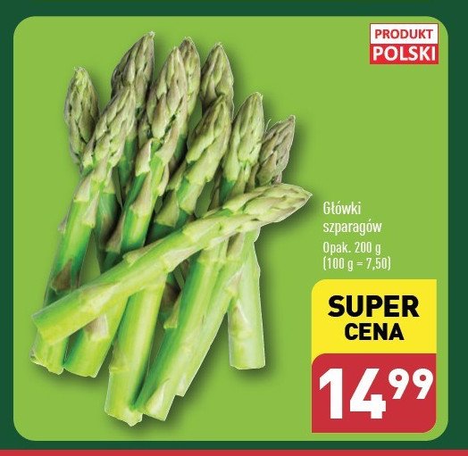 Szparagi zielone polska promocja