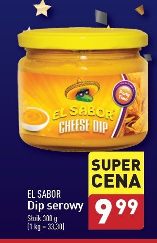 Sos cheese dip El sabor promocja w Aldi