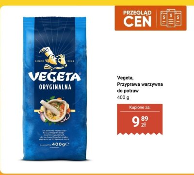 Przyprawa warzywna do potraw promocja w Biedronka