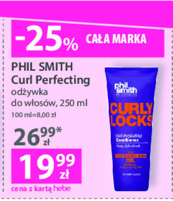 Odżywka do włosów kręconych i falowanych Phil smith curly locks promocja