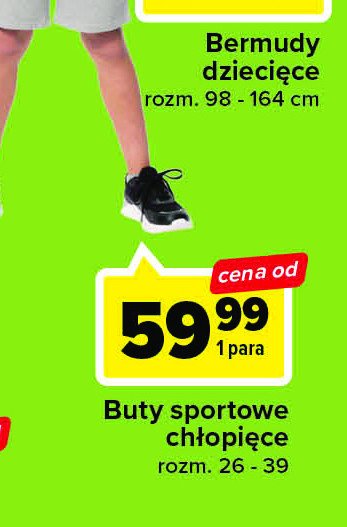 Buty sportowe ch艂opi臋ce rozm. 26-39 promocja