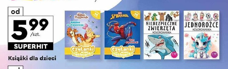 Czytanki naklejanki. mam supermoce spider-man promocja