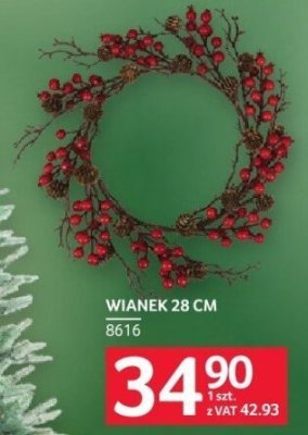 Wianek 28 cm promocja w Selgros