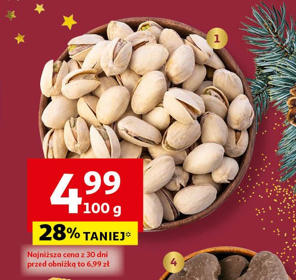 Pistacje prażone solone promocja w LEWIATAN