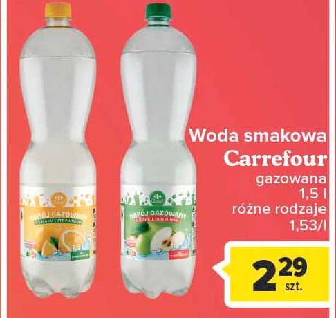 Woda pomarańczowa Carrefour classic promocja