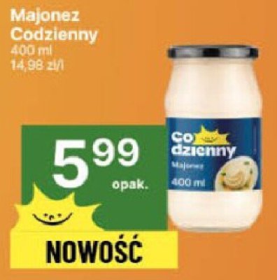 Majonez Codzienny promocja w Delikatesy Centrum