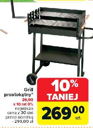 Grill prostok膮tny promocja
