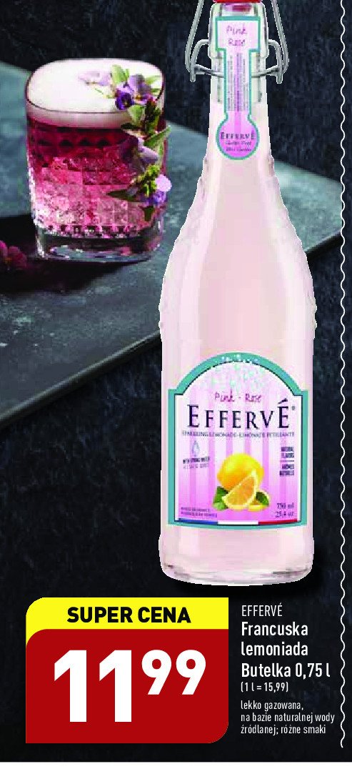 Lemoniada francuska Efferve promocja