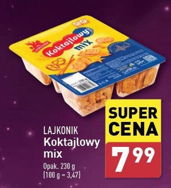 Krakersy Lajkonik koktajlowy mix promocja