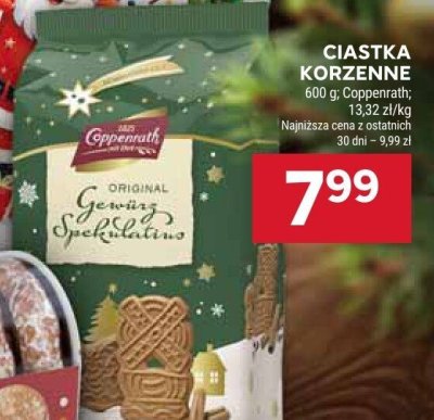 Ciastka korzenne Coppenrath promocja w Stokrotka