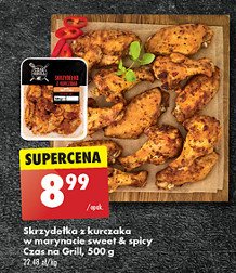 Skrzydełka z kurczaka w marynacie sweet & spicy Czas na grill promocja