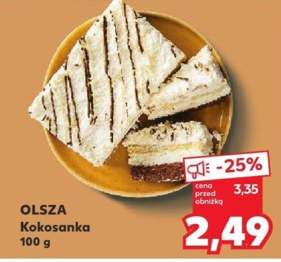 Kokosanka Olsza promocja w Kaufland