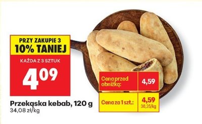 Przekąska kebab promocja w Biedronka