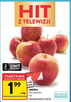 Jabłko mix odmian luz promocja w Intermarche