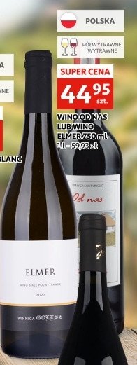 Wino Elmer promocja