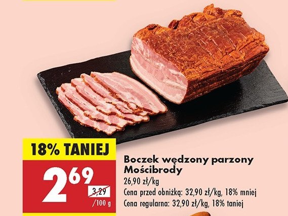 Boczek wędzony Mościbrody promocja