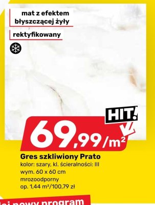 Gres szkliwiony Prato Bricomarche promocja w Bricomarche