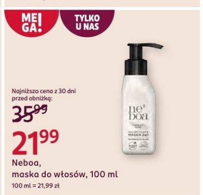Maska do włosów Cosmia promocja w Rossmann