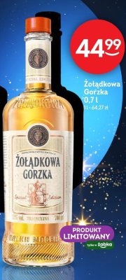 Wódka Żołądkowa Gorzka Special Edition 0,7l promocja w Żabka