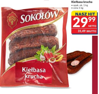 Kiełbasa krucha promocja w Makro