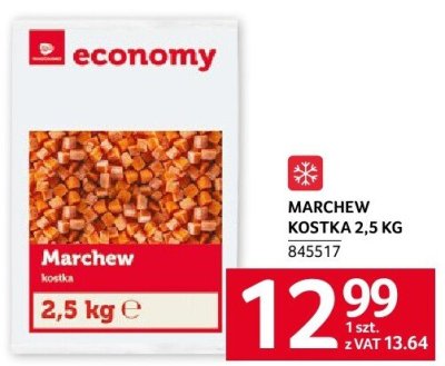 Marchew kostka 2,5 kg economy promocja w Selgros