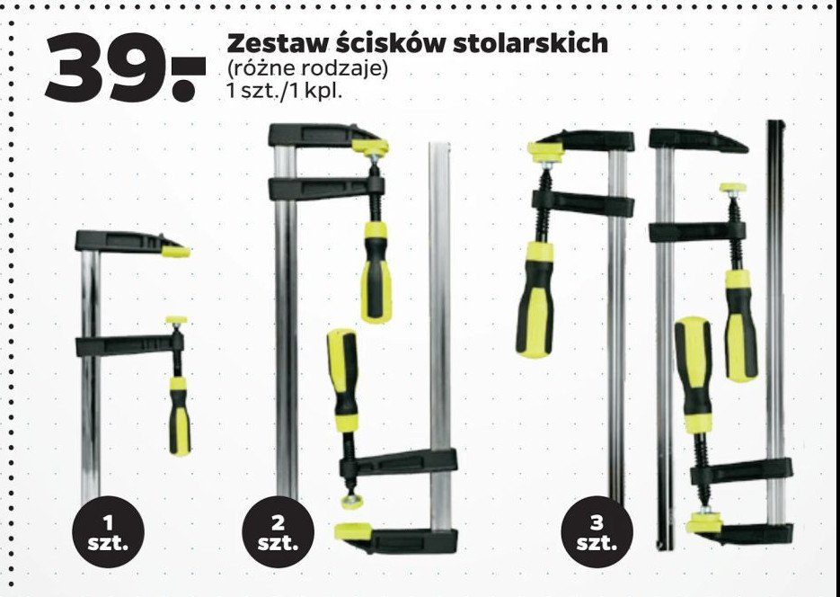 Ścisk stolarski Techliner promocja