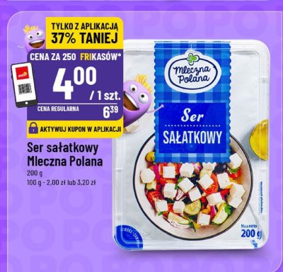 Ser sałatkowy Mleczna Polana promocja w POLOmarket