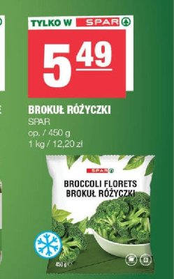 Brokuł promocja w SPAR