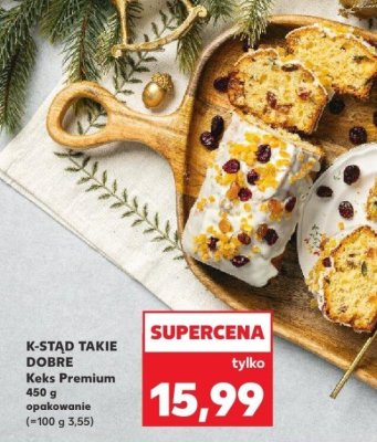 Keks Premium  promocja w Kaufland