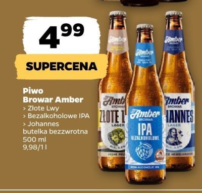 Piwo Browar Bezalkoholowe IPA promocja w Netto