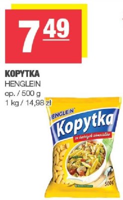 Kopytka promocja w SPAR