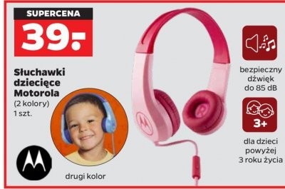 Słuchawki squads 200 różowe Motorola promocja